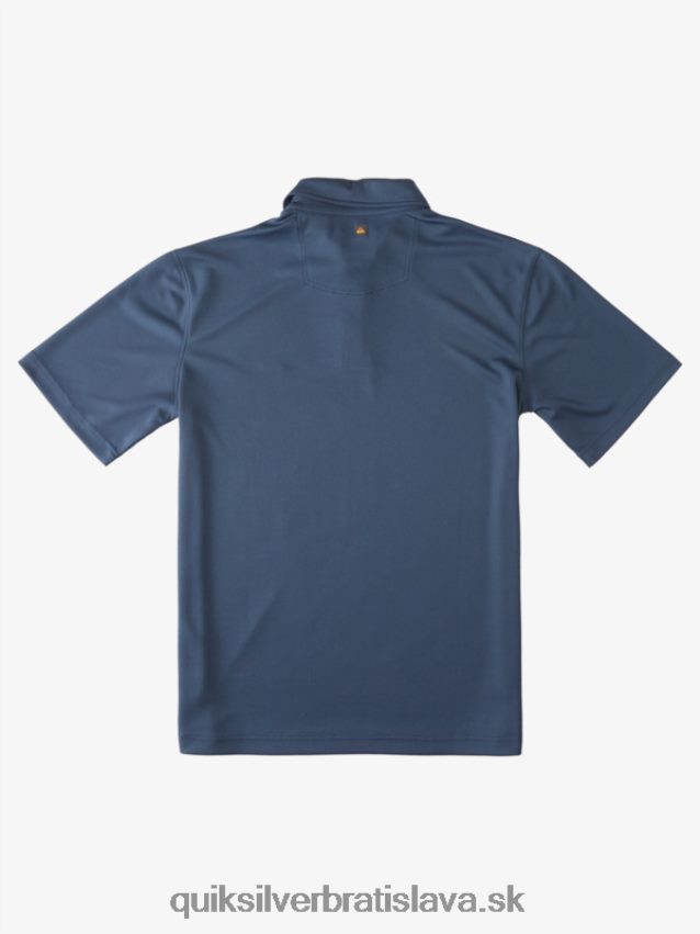 vodník vodné polo tričko s krátkym rukávom Quiksilver muži B80HXR96 polnočné námorníctvo