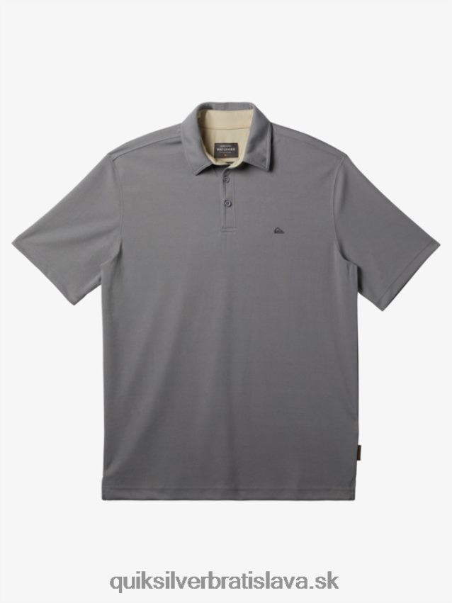 vodník vodné polo tričko s krátkym rukávom Quiksilver muži B80HXR97 žraločej kože