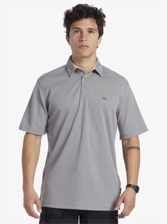 vodník vodné polo tričko s krátkym rukávom Quiksilver muži B80HXR97 žraločej kože