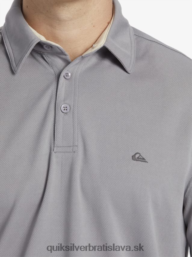 vodník vodné polo tričko s krátkym rukávom Quiksilver muži B80HXR97 žraločej kože