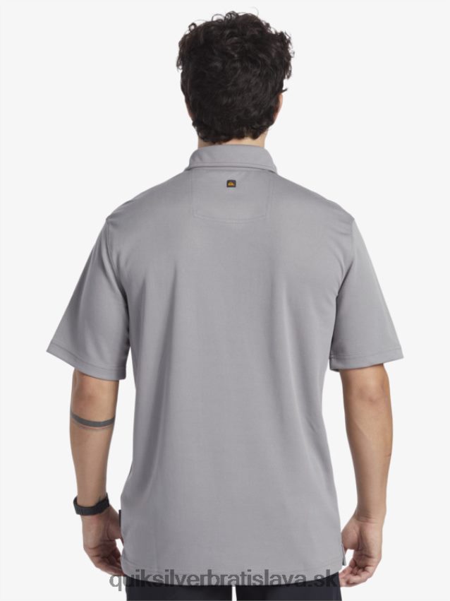 vodník vodné polo tričko s krátkym rukávom Quiksilver muži B80HXR97 žraločej kože