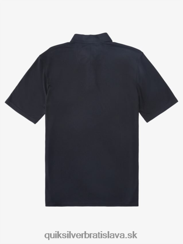 vodní pólo polokošeľa s krátkym rukávom Quiksilver muži B80HXR245 čierna
