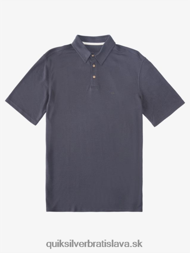 vodní pólo polokošeľa s krátkym rukávom Quiksilver muži B80HXR250 modré noci