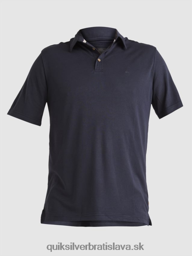 vodní pólo polokošeľa s krátkym rukávom Quiksilver muži B80HXR250 modré noci