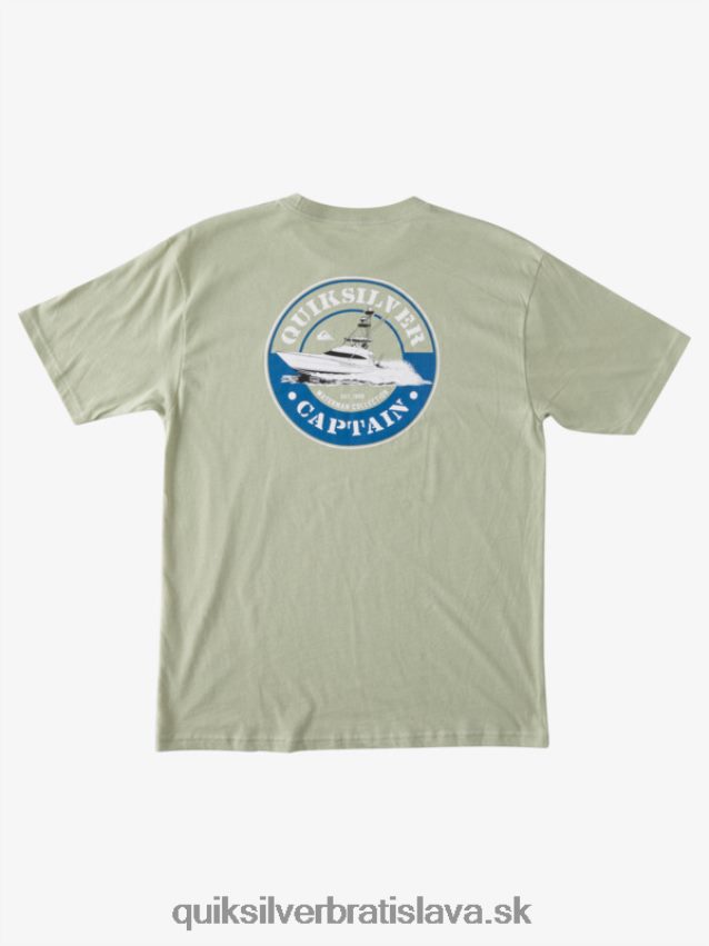 w tričko na cestu kapitánov Quiksilver muži B80HXR1373 čaj