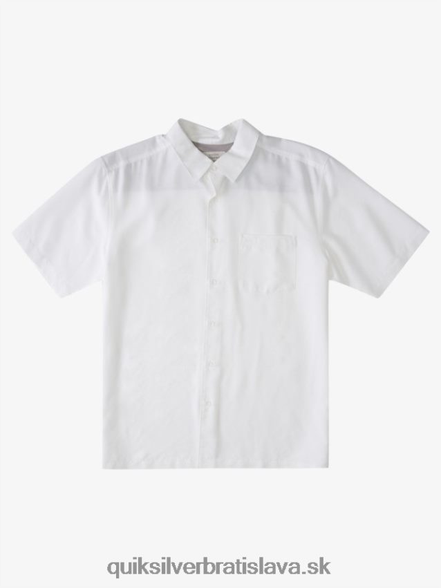 waterman centinela prémiová protivrásková košeľa Quiksilver muži B80HXR1300 biela centinella