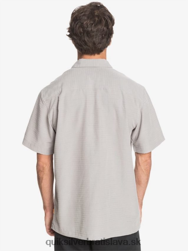 waterman centinela prémiová protivrásková košeľa Quiksilver muži B80HXR1301 pazúrik sivá centinella