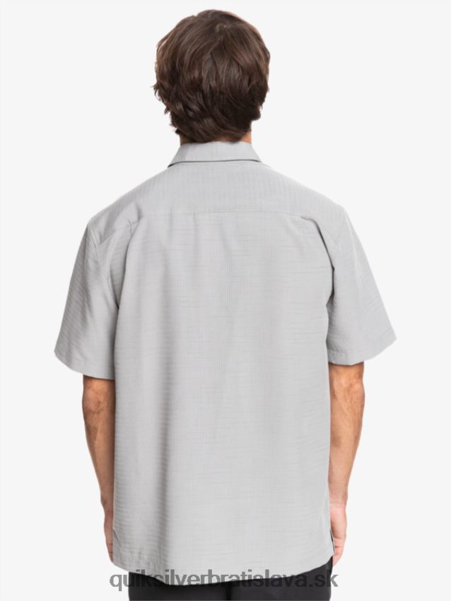 waterman centinela prémiová protivrásková košeľa Quiksilver muži B80HXR1301 pazúrik sivá centinella