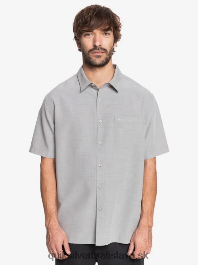 waterman centinela prémiová protivrásková košeľa Quiksilver muži B80HXR1301 pazúrik sivá centinella