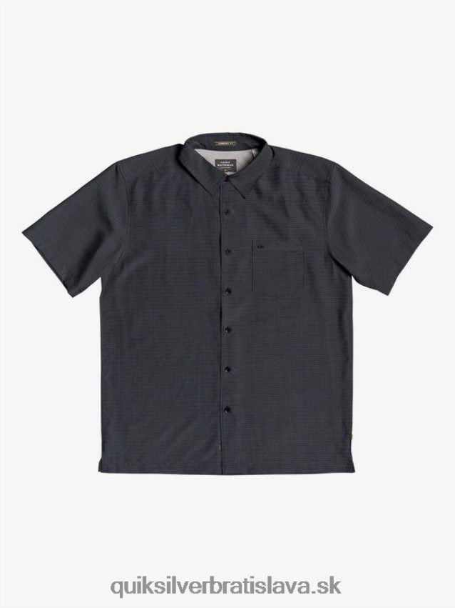 waterman centinela prémiová protivrásková košeľa Quiksilver muži B80HXR1303 čierna centinella