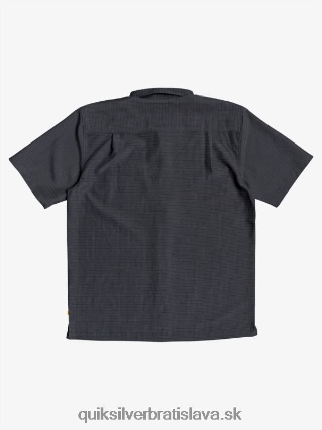 waterman centinela prémiová protivrásková košeľa Quiksilver muži B80HXR1303 čierna centinella