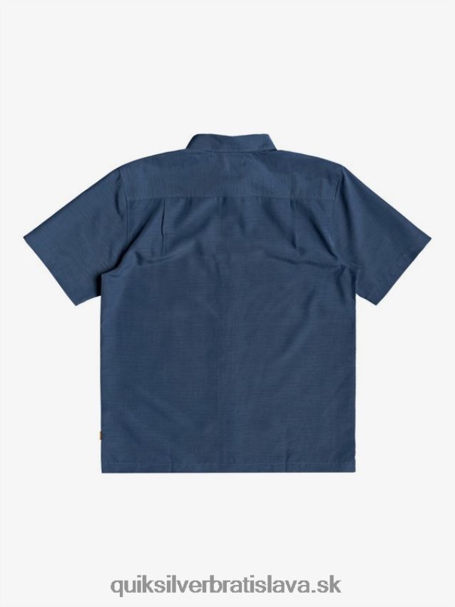 waterman centinela prémiová protivrásková košeľa Quiksilver muži B80HXR1304 polnočná námornícka centinella