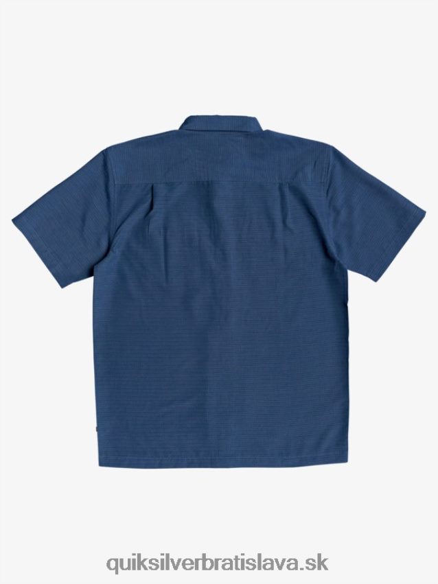 waterman centinela prémiová protivrásková košeľa Quiksilver muži B80HXR1304 polnočná námornícka centinella