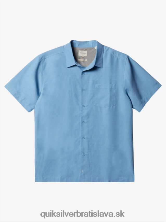 waterman centinela prémiová protivrásková košeľa Quiksilver muži B80HXR1305 súmrak modrá centinella