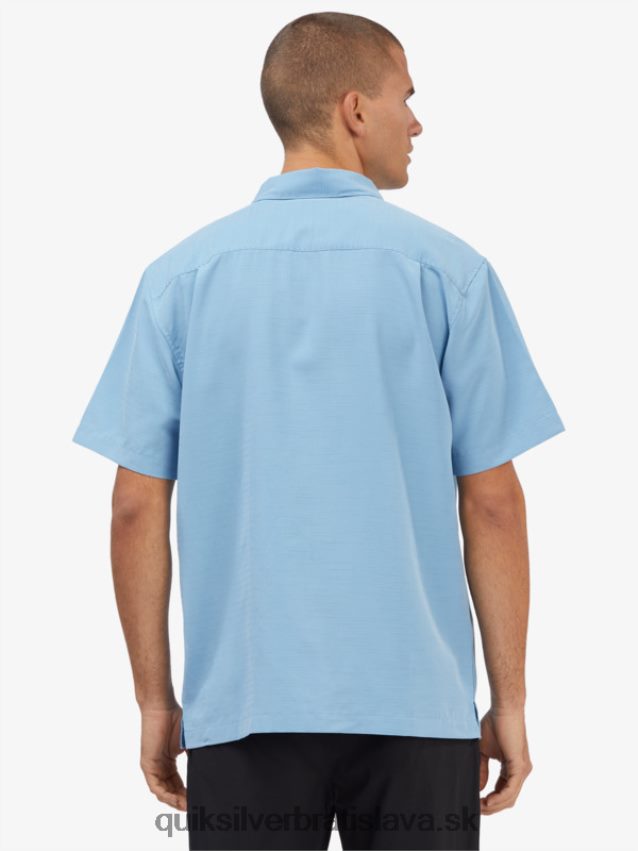 waterman centinela prémiová protivrásková košeľa Quiksilver muži B80HXR1305 súmrak modrá centinella
