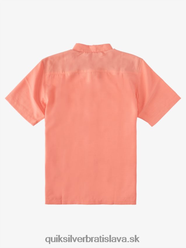 waterman centinela prémiová protivrásková košeľa Quiksilver muži B80HXR1307 broskyňová ružová centinella