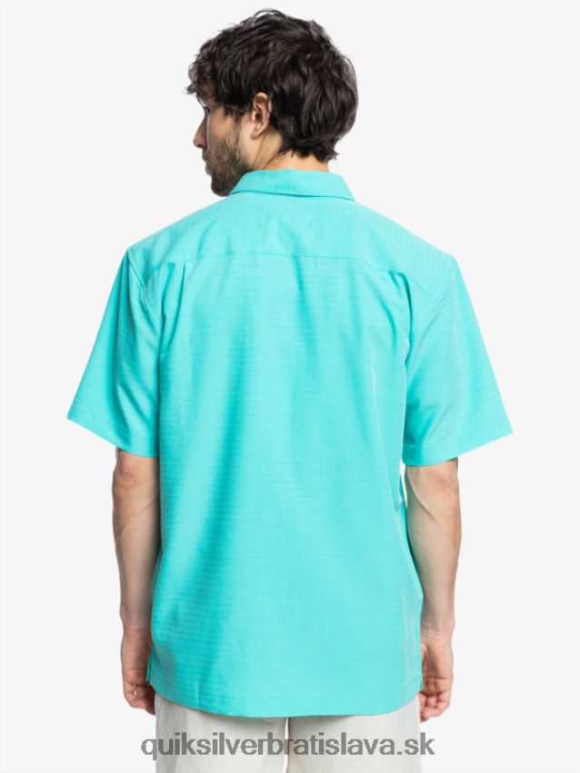 waterman centinela prémiová protivrásková košeľa Quiksilver muži B80HXR1308 modrá tyrkysová centinella