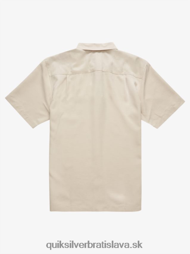 waterman centinela prémiová protivrásková košeľa Quiksilver muži B80HXR1310 hnedá ryža centinella