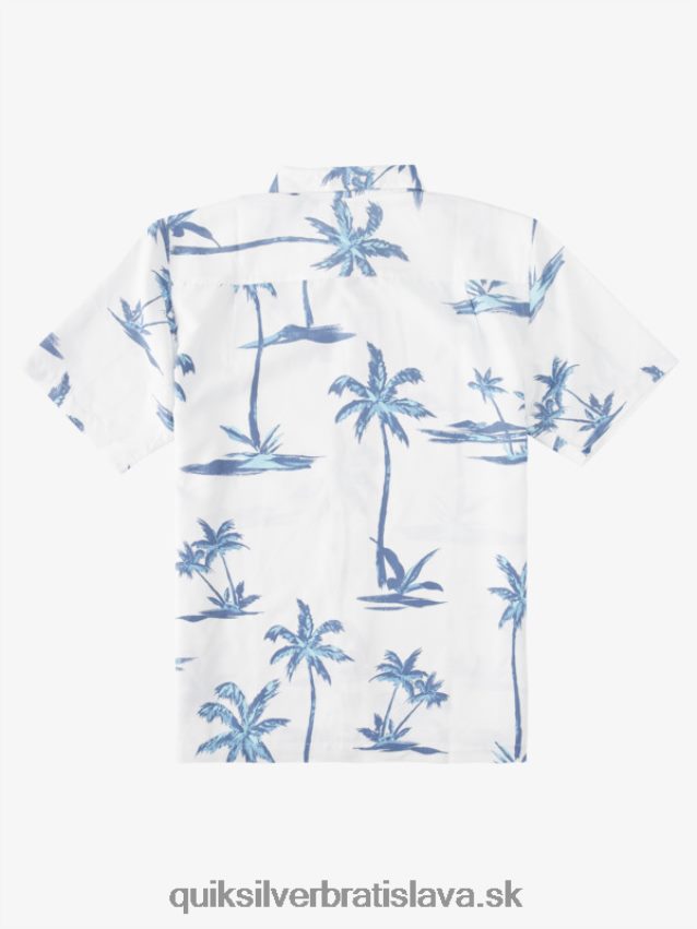 waterman sea breezer havajská košeľa s krátkym rukávom Quiksilver muži B80HXR1501 súmrak modrý morský vánok