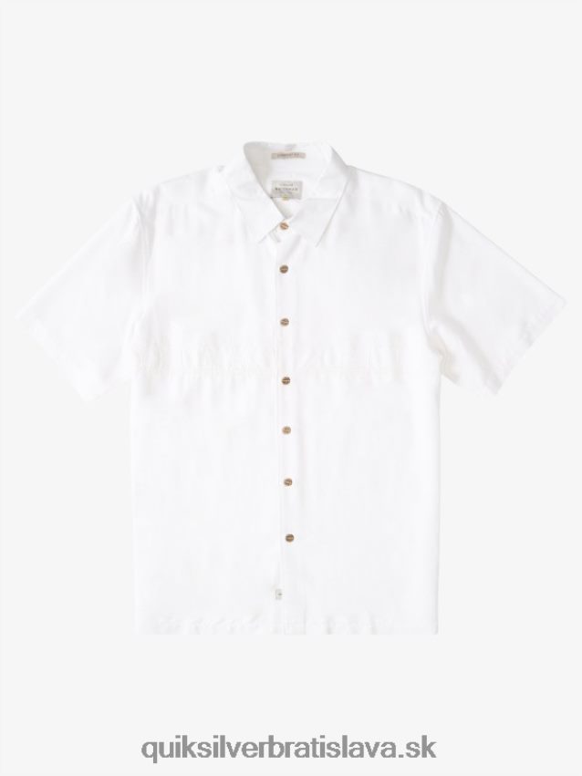 waterman tahiti palms prémiová protivrásková košeľa Quiksilver muži B80HXR867 biely