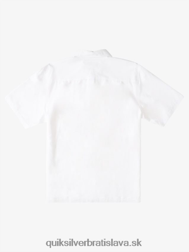 waterman tahiti palms prémiová protivrásková košeľa Quiksilver muži B80HXR867 biely