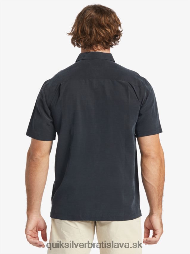 waterman tahiti palms prémiová protivrásková košeľa Quiksilver muži B80HXR868 čierna