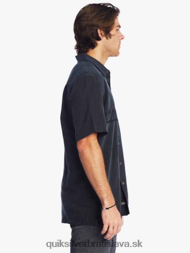 waterman tahiti palms prémiová protivrásková košeľa Quiksilver muži B80HXR868 čierna