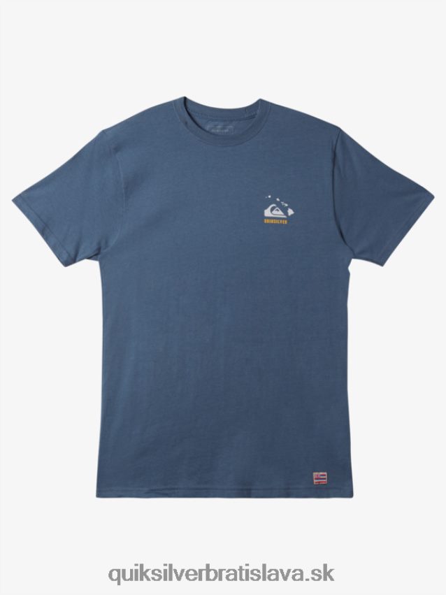 Havajské tričko preživších Quiksilver muži B80HXR118 Beringovo more