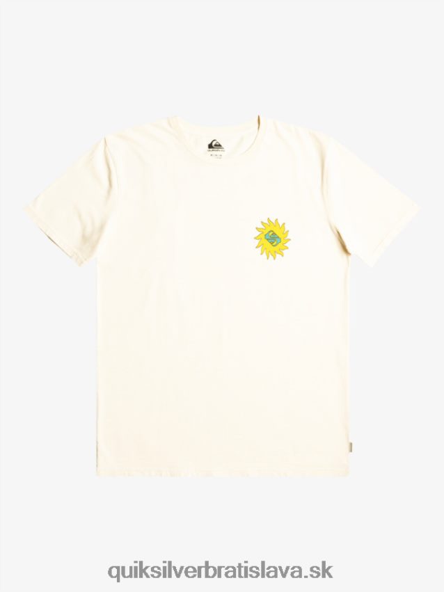 Planet positive tričko Quiksilver muži B80HXR1340 breza