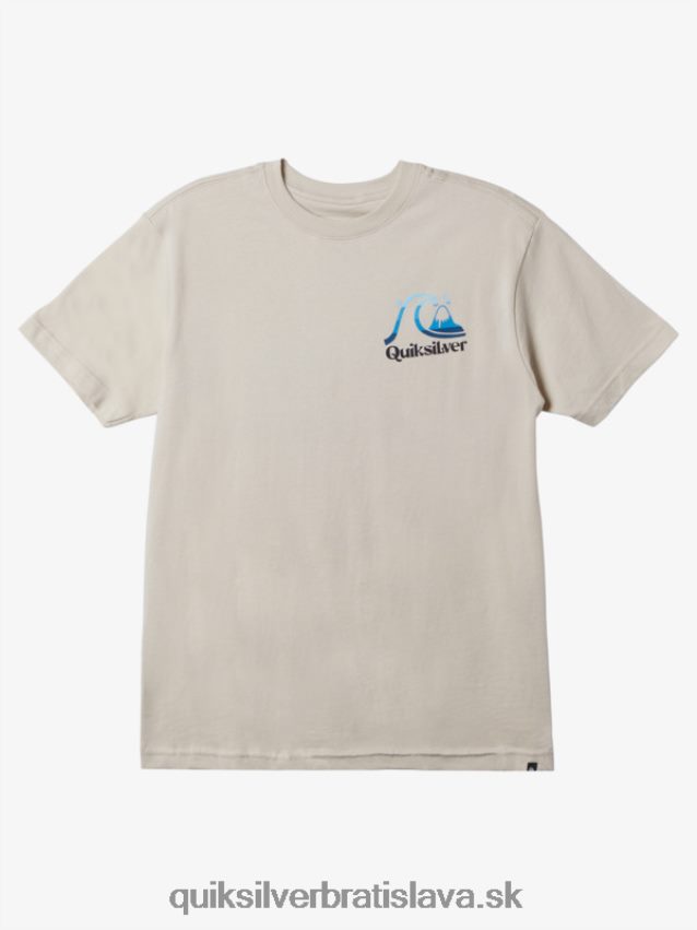 Tričko ostrovného času Quiksilver muži B80HXR1626 breza