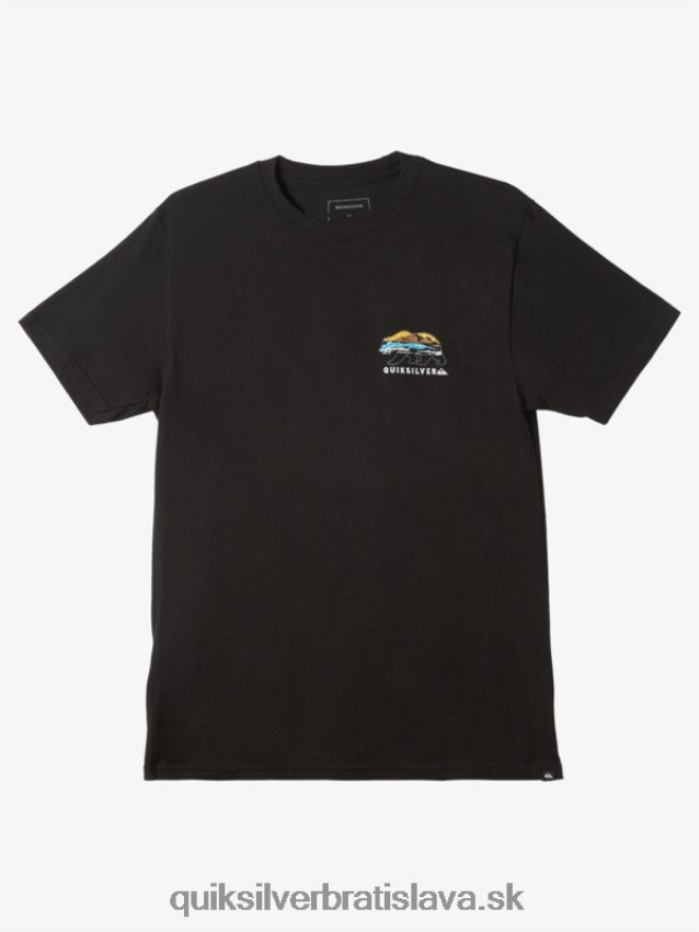 california sunshine tričko Quiksilver muži B80HXR1184 čierna