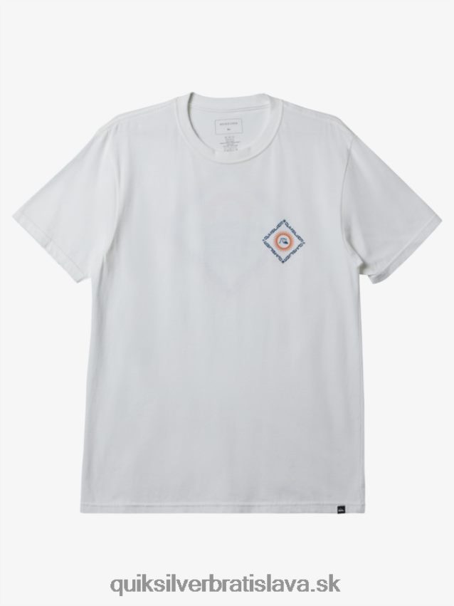 clearview tričko Quiksilver muži B80HXR394 biely