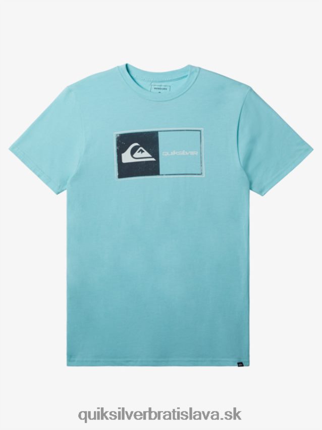 core lockup tričko Quiksilver muži B80HXR161 anjel modrý vres