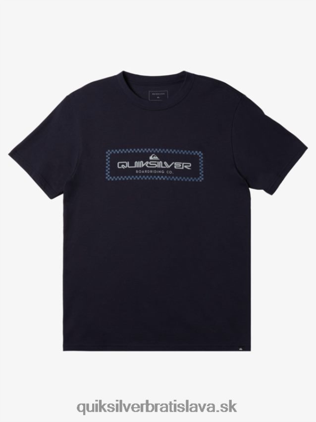 dážď check tričko Quiksilver muži B80HXR508 námornícke sako