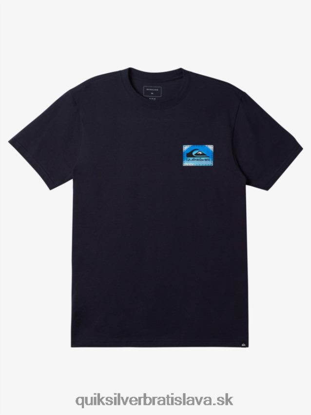 farebné splývavé tričko Quiksilver muži B80HXR1202 námornícke sako