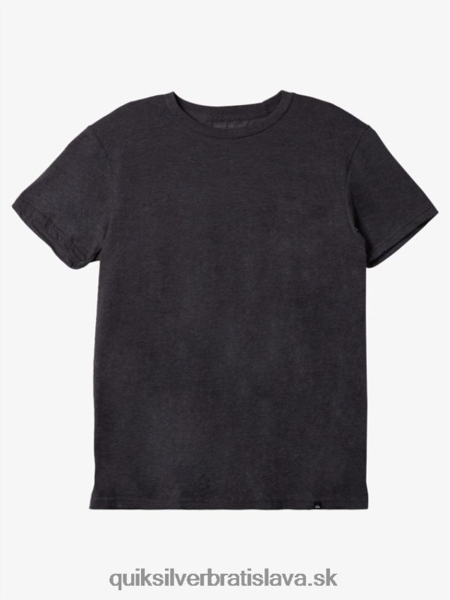 flow mod tričko Quiksilver muži B80HXR270 stredne sivý vres