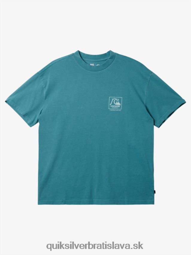 gregg kaplan prázdne plátno tričko Quiksilver muži B80HXR1375 bretónska modrá
