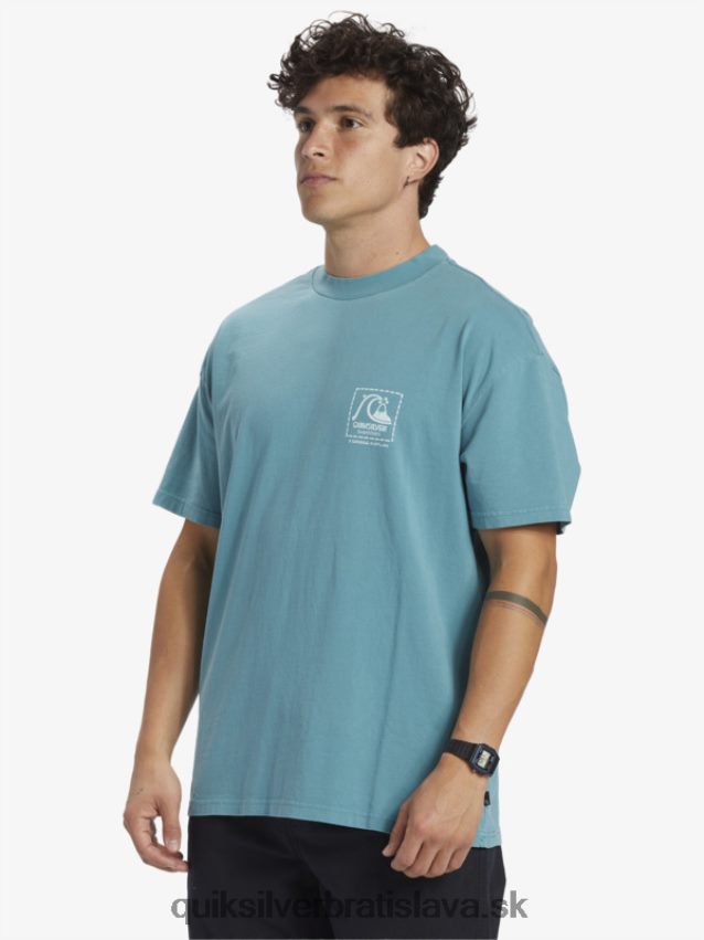 gregg kaplan prázdne plátno tričko Quiksilver muži B80HXR1375 bretónska modrá