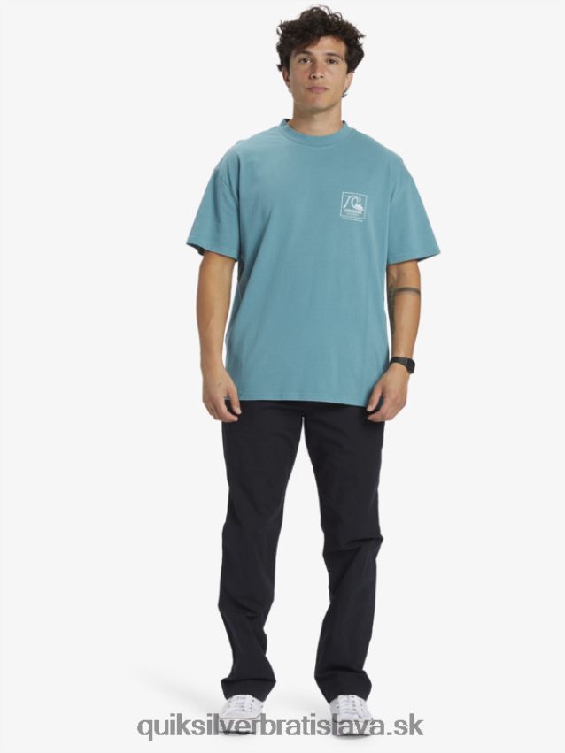 gregg kaplan prázdne plátno tričko Quiksilver muži B80HXR1375 bretónska modrá
