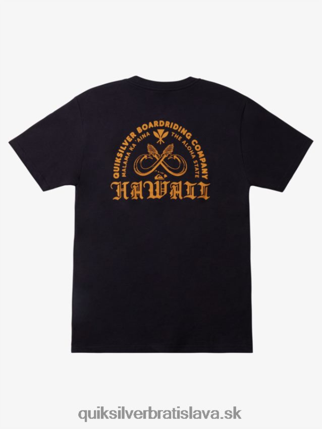 havajské tričko s dvojitým háčikom na ryby Quiksilver muži B80HXR1112 námornícke sako
