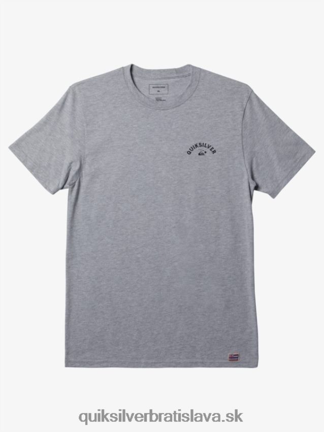 havajské tričko so žiletkovým zubom Quiksilver muži B80HXR163 atletický vres