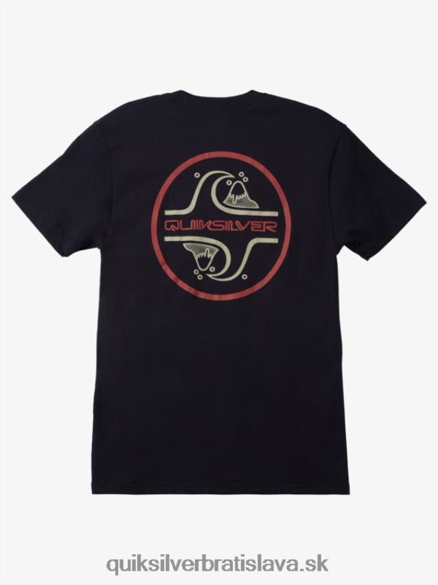 jadrové bublinkové tričko Quiksilver muži B80HXR1025 námornícke sako