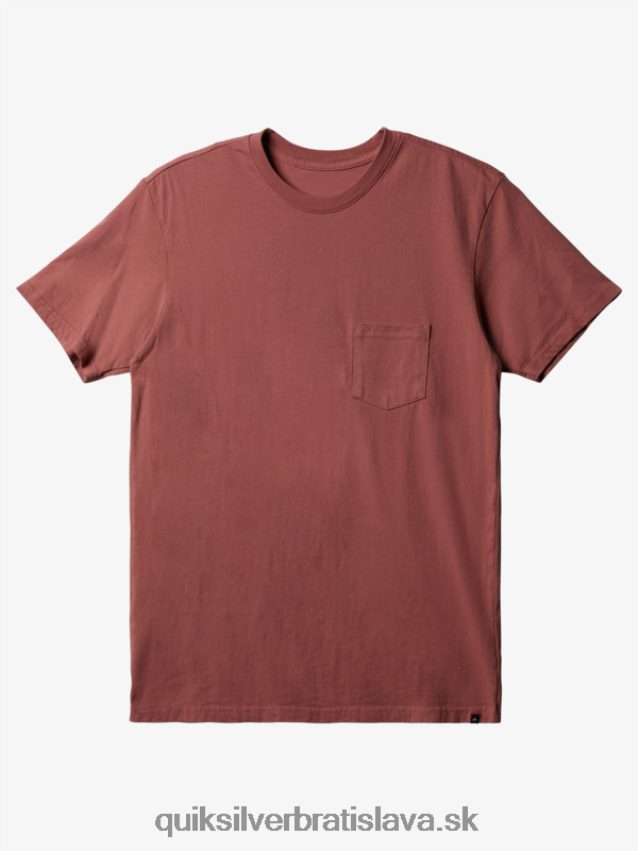 každodenné vreckové tričko Quiksilver muži B80HXR892 marsala
