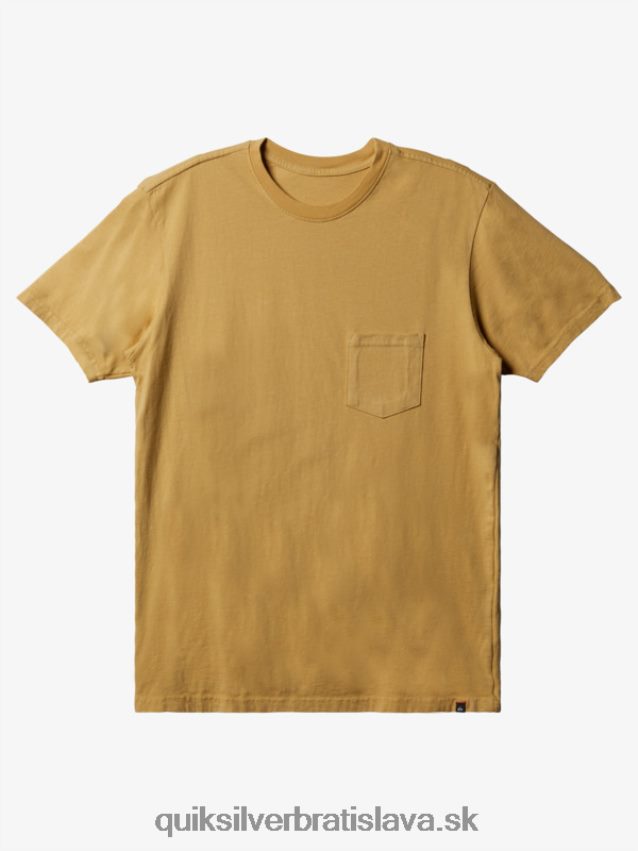 každodenné vreckové tričko Quiksilver muži B80HXR895 okrová