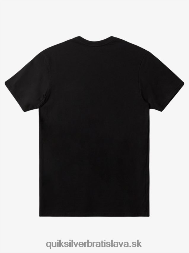 každodenné vreckové tričko Quiksilver muži B80HXR896 čierna