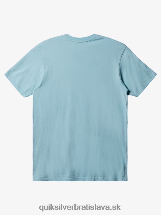 každodenné vreckové tričko Quiksilver muži B80HXR897 plážové sklo