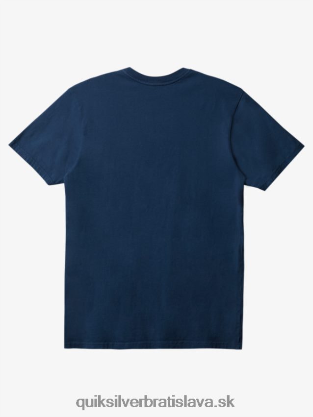 každodenné vreckové tričko Quiksilver muži B80HXR898 polnočné námorníctvo
