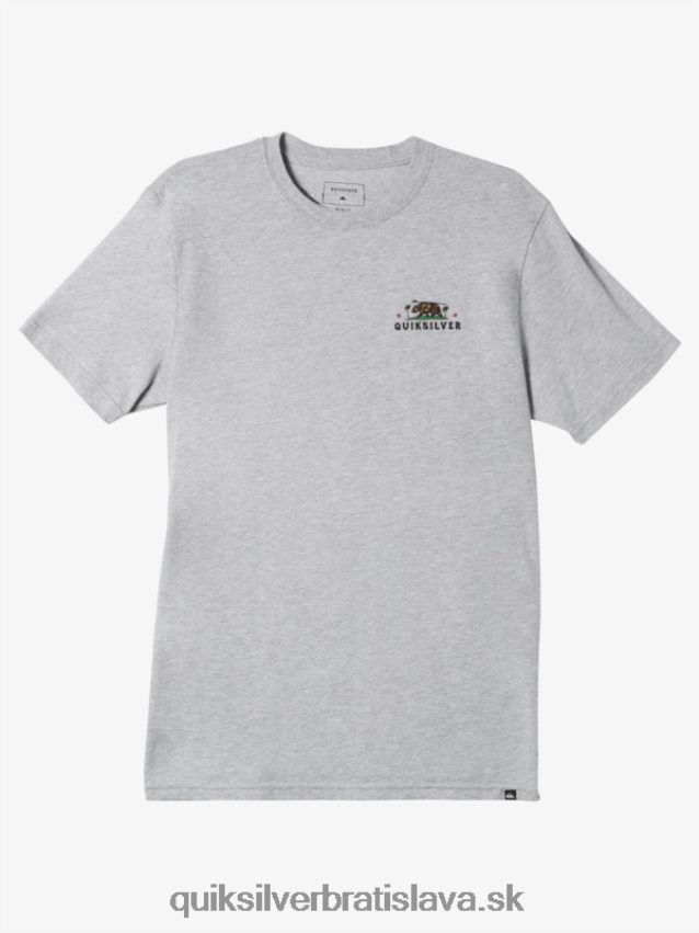 kalifornské tričko miestnej brigády Quiksilver muži B80HXR723 atletický vres