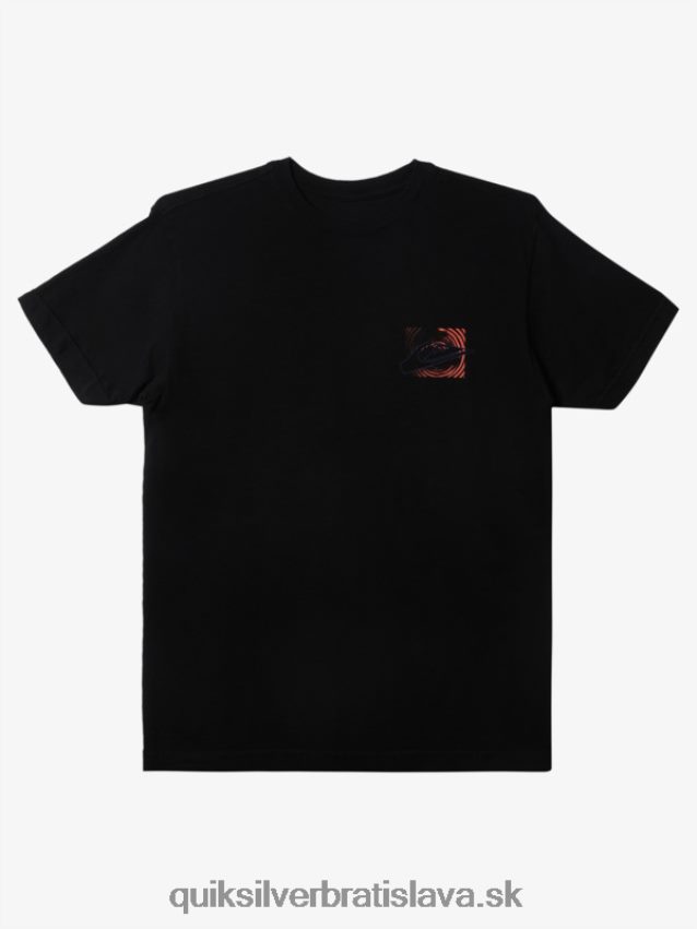 medzinárodné svetové tričko Quiksilver muži B80HXR597 čierna