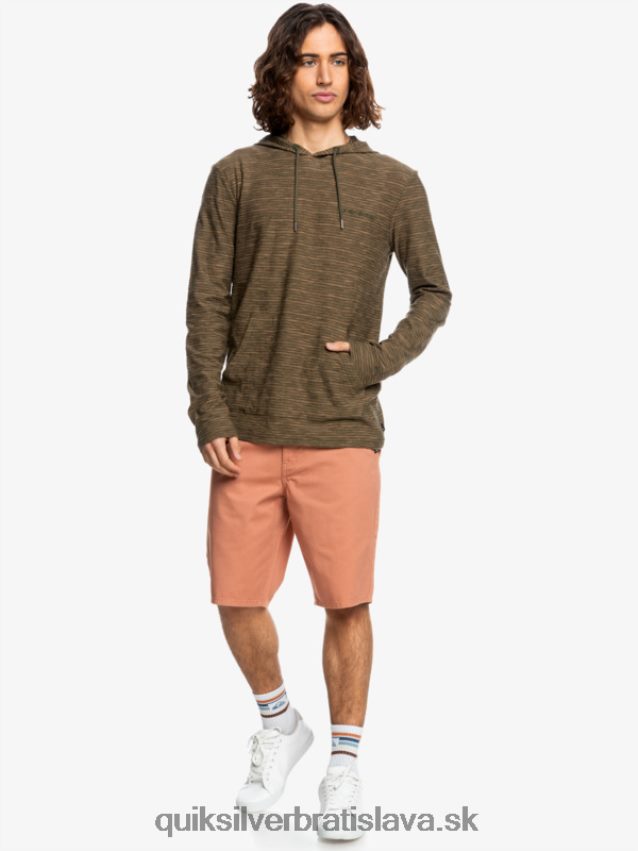 mikina s kapucňou kentin Quiksilver muži B80HXR1871 kentín z hroznových listov